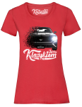 Czerwony t-shirt damski FORD Mustang 2019.