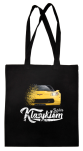 Czarna torba zakupowa Chevrolet Corvette.