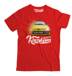 Red t-shirt with print Peugeot 306